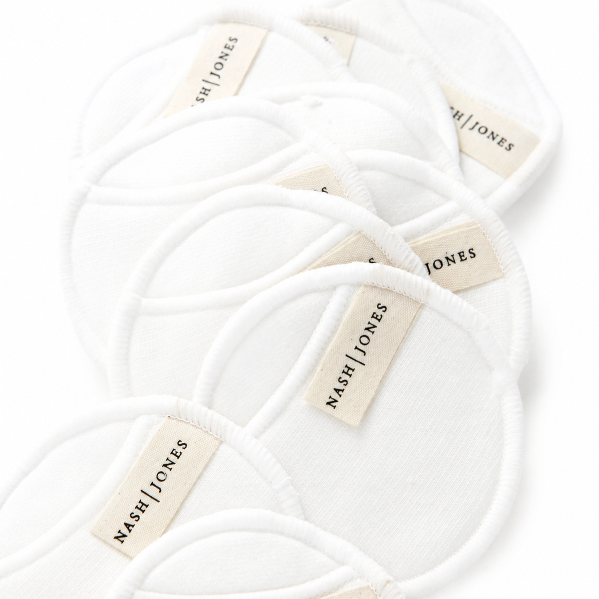 Bamboo and Cotton Reusable Facial Pads