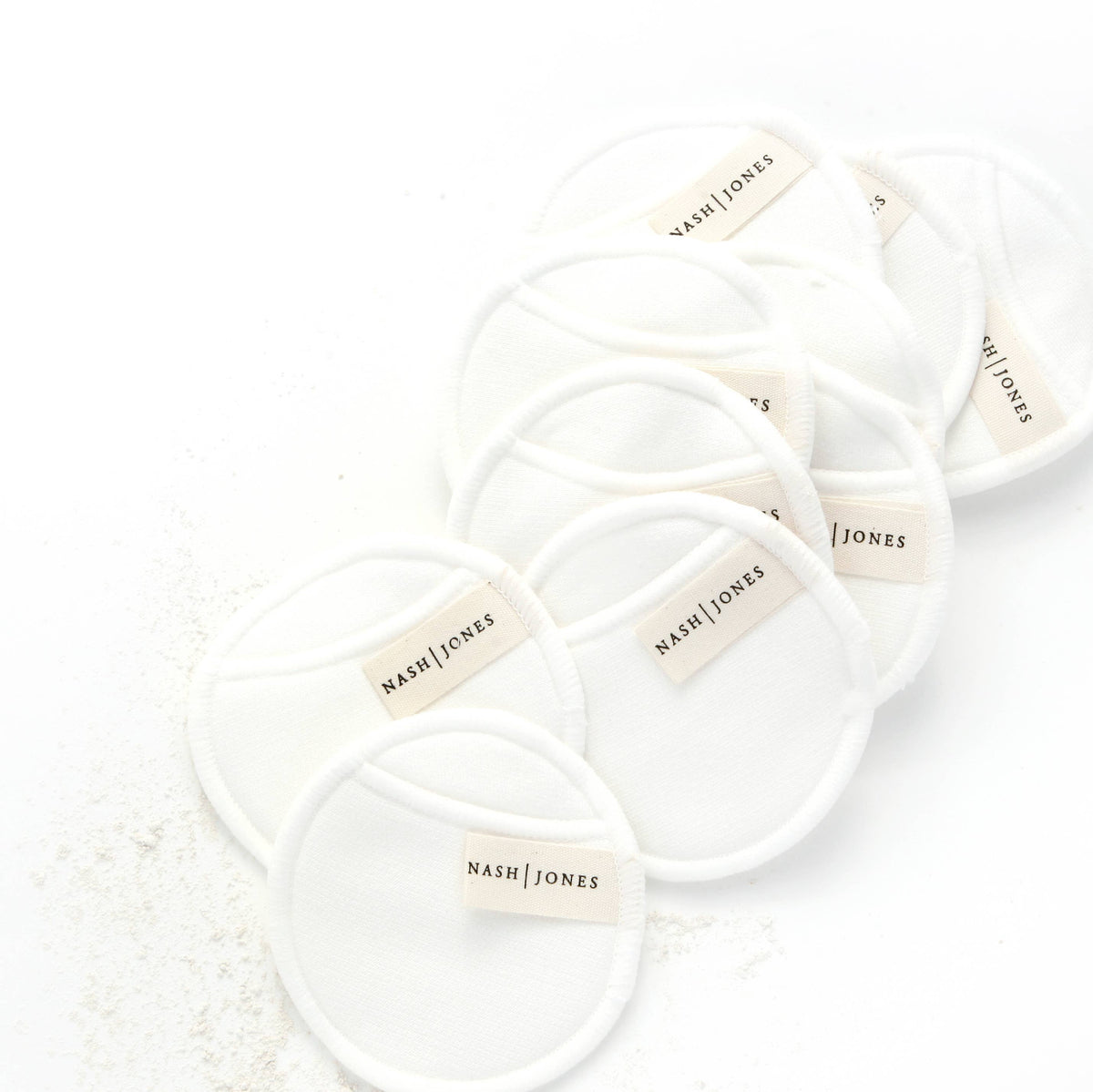 Bamboo and Cotton Reusable Facial Pads