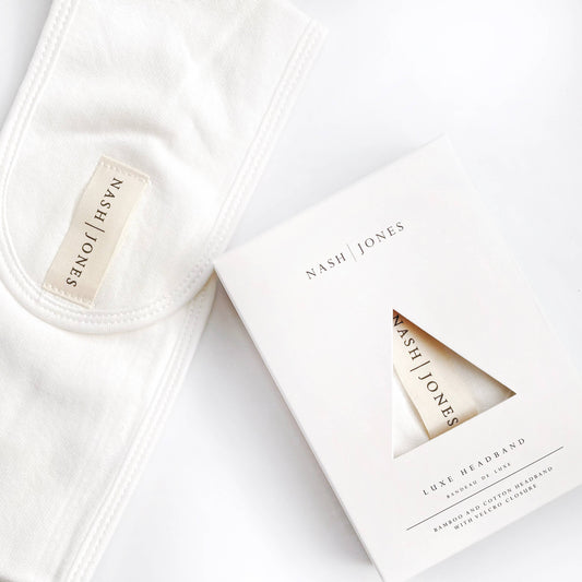 Bamboo and Cotton Luxe Spa Headband