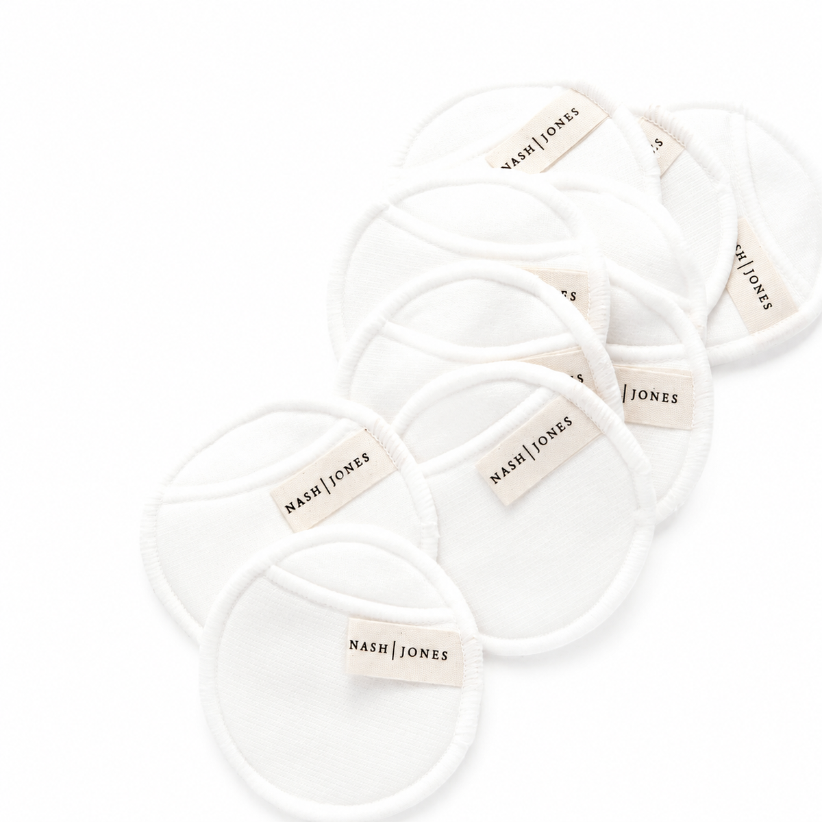Bamboo and Cotton Reusable Facial Pads